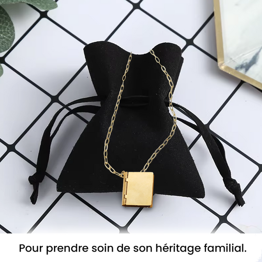 Sac à trésors pour Collier Médaillon Héritage