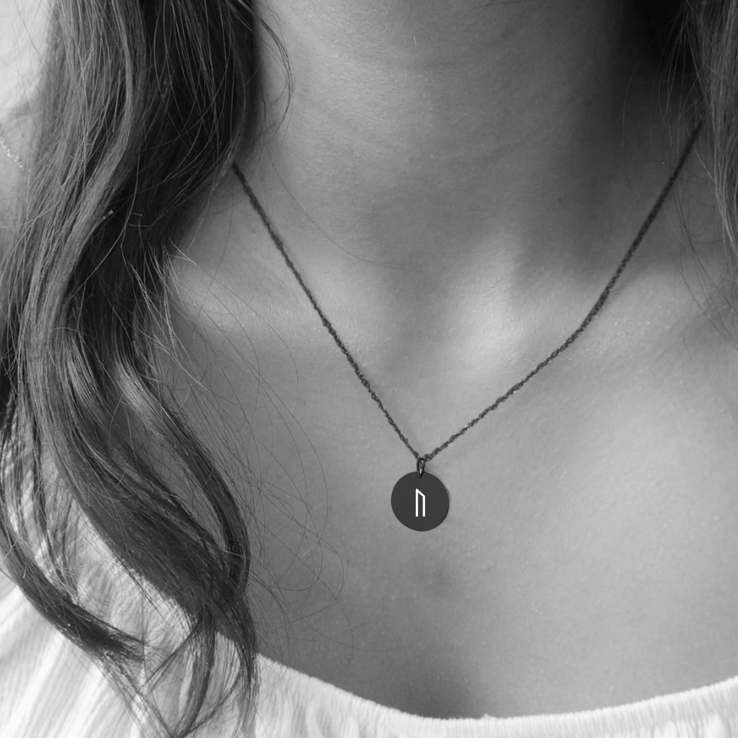 Collier Rune De Force - Viking - À Ma Fille - Aie Confiance En Ta Force Connais Ta Valeur - Frgawi17004