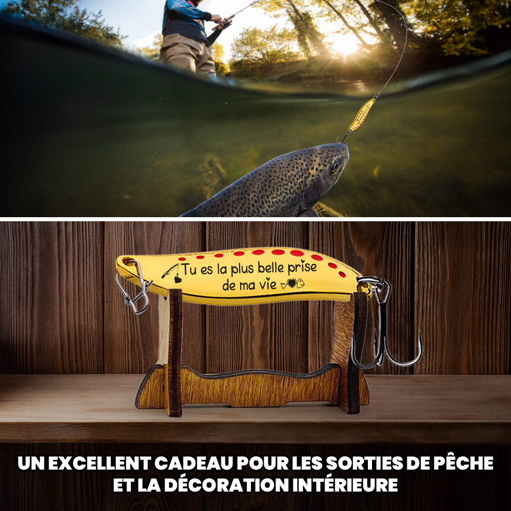 Personnalisé  Leurre Cuillère De Pêche - Pêche - À Mon Homme - Je T’aime - Frgfaa26005