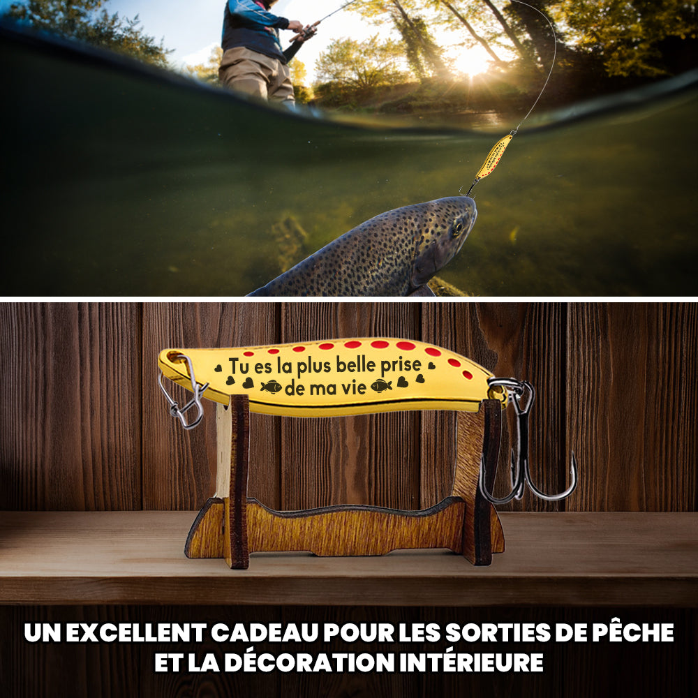 Personnalisé Leurre Cuillère De Pêche - Pêche - À Mon Chéri - À Quel Point Tu Es Spécial Pour Moi - Frgfaa12003