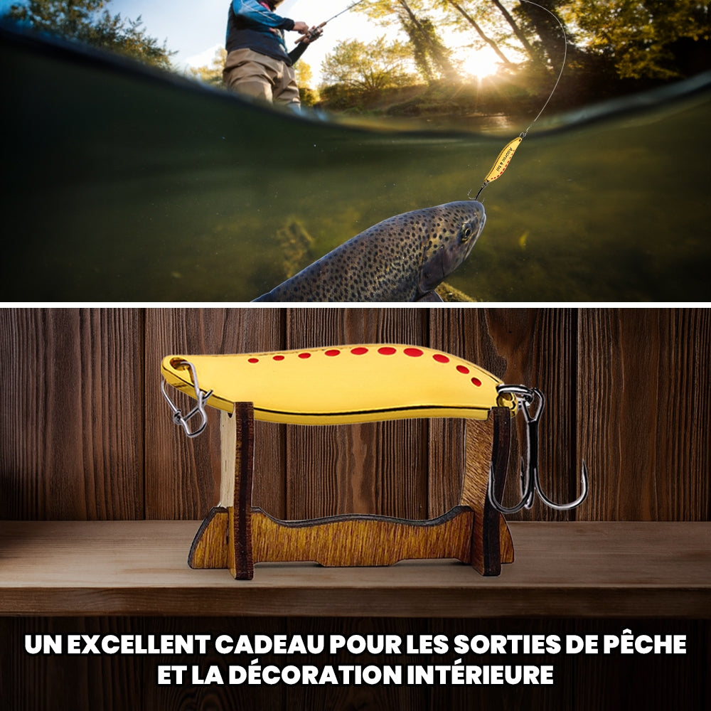 Présentoir pour leurres de pêche