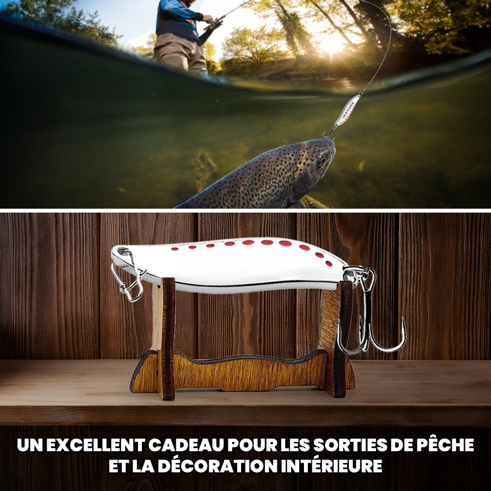 Présentoir pour leurres de pêche