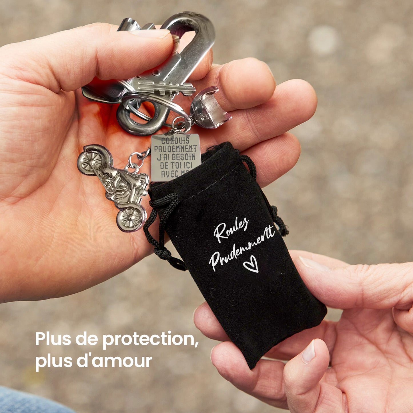 Sac En Velours - Plus De Protection, Plus D'amour