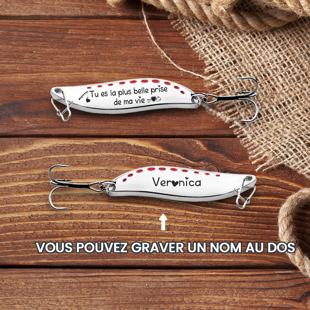 Personnalisé  Leurre Cuillère De Pêche - Pêche - À Mon Homme - Je T’aime - Frgfaa26005