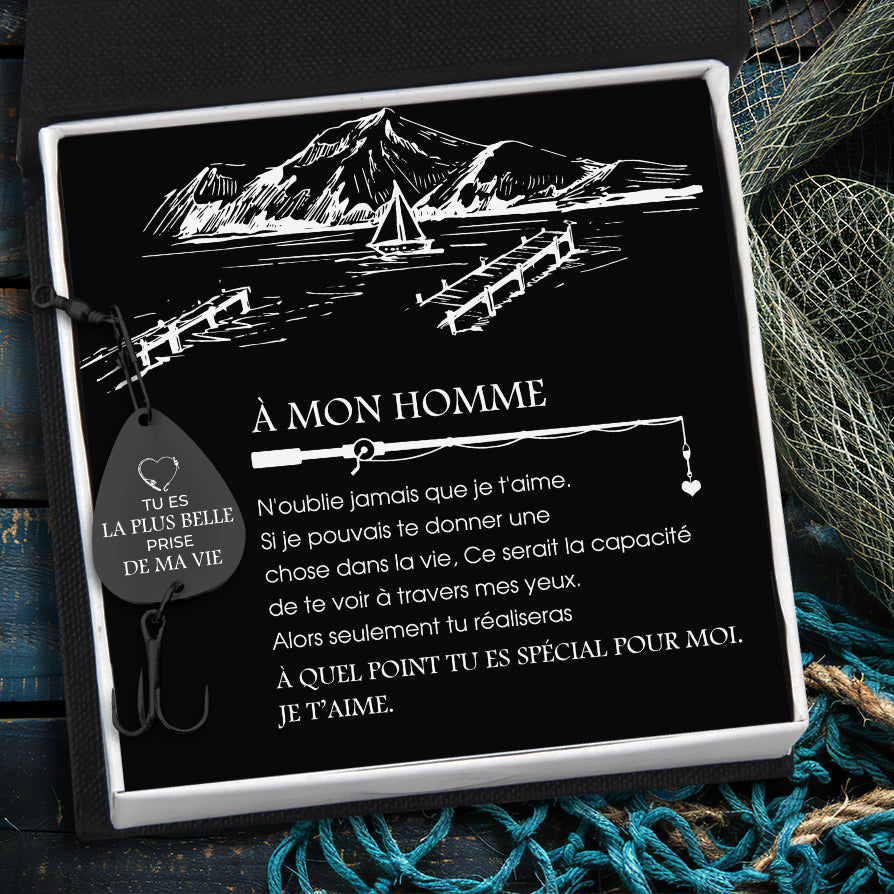 Hameçon Gravé - Pêche - À Mon Homme - À Quel Point Tu Es Spécial Pour Moi - Frgfa26009