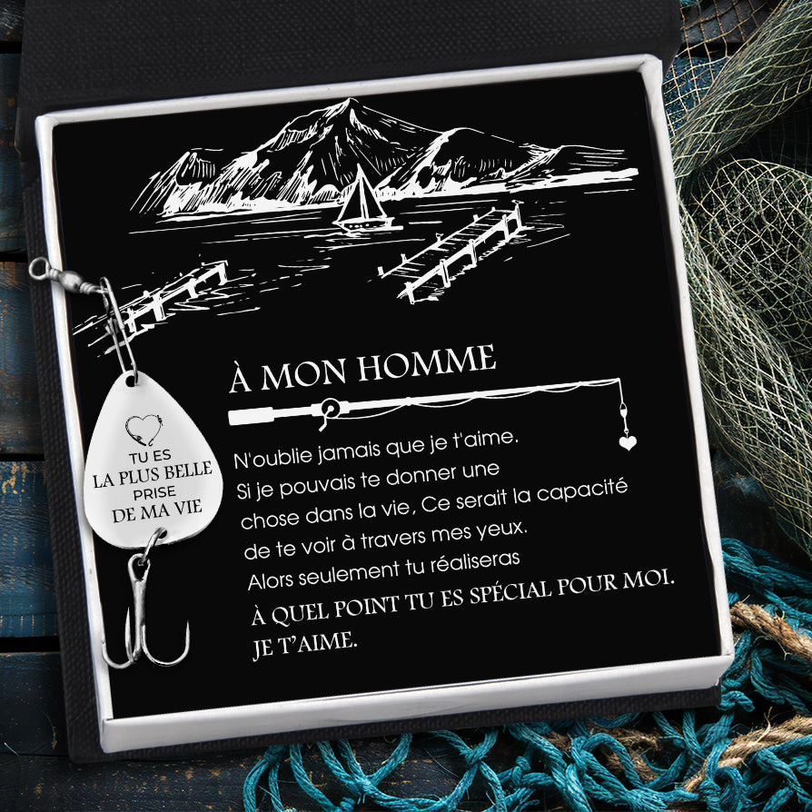 Hameçon Gravé - Pêche - À Mon Homme - À Quel Point Tu Es Spécial Pour Moi - Frgfa26009