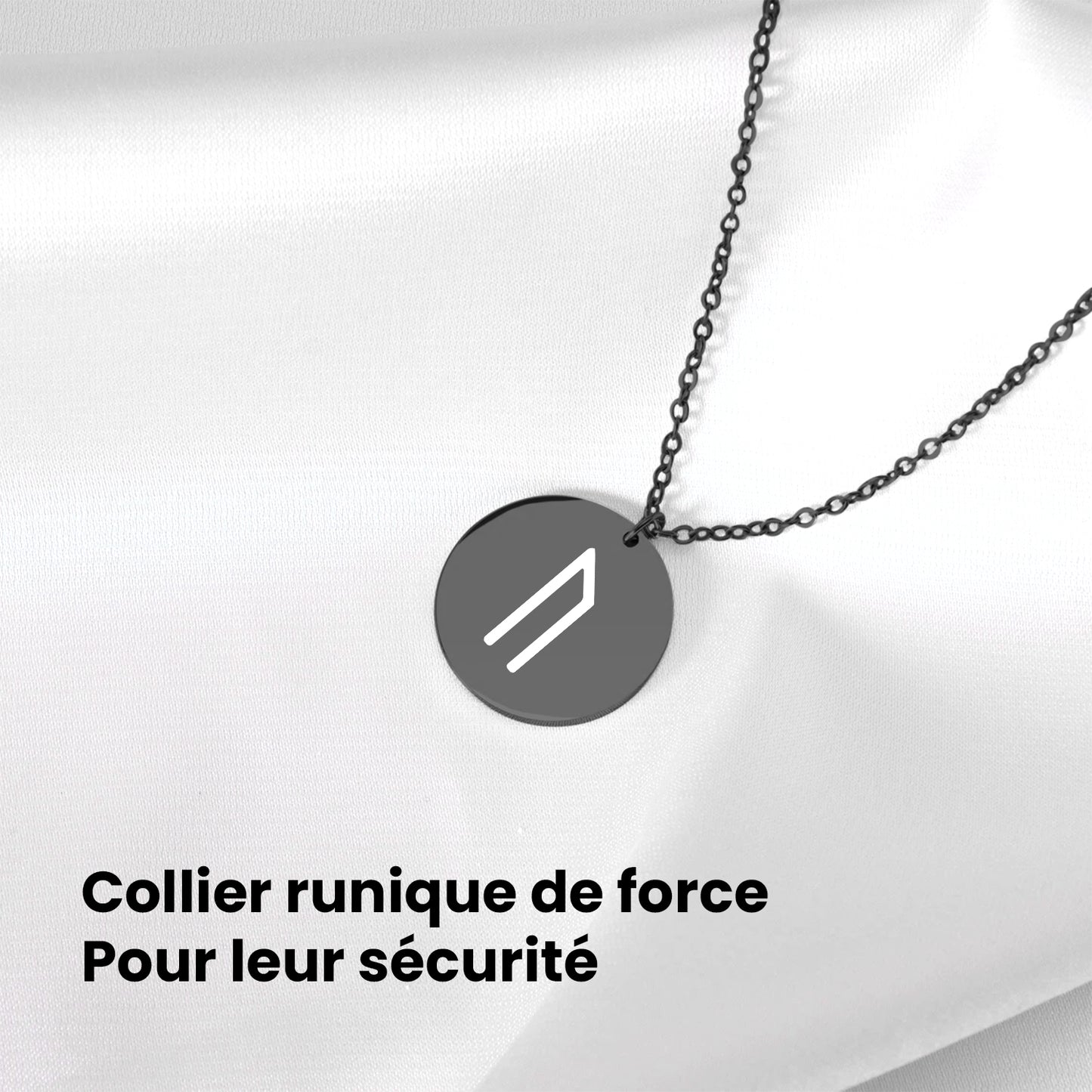 Collier Rune De Force - Viking - À Ma Fille - Aie Confiance En Ta Force Connais Ta Valeur - Frgawi17004