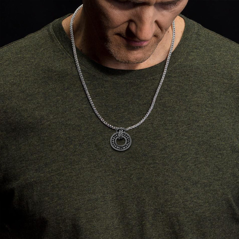 Collier De Runes Viking - Viking - À Ma Future Maman - Vous Allez Faire Une Merveilleuse Maman Viking - Frgndy15001