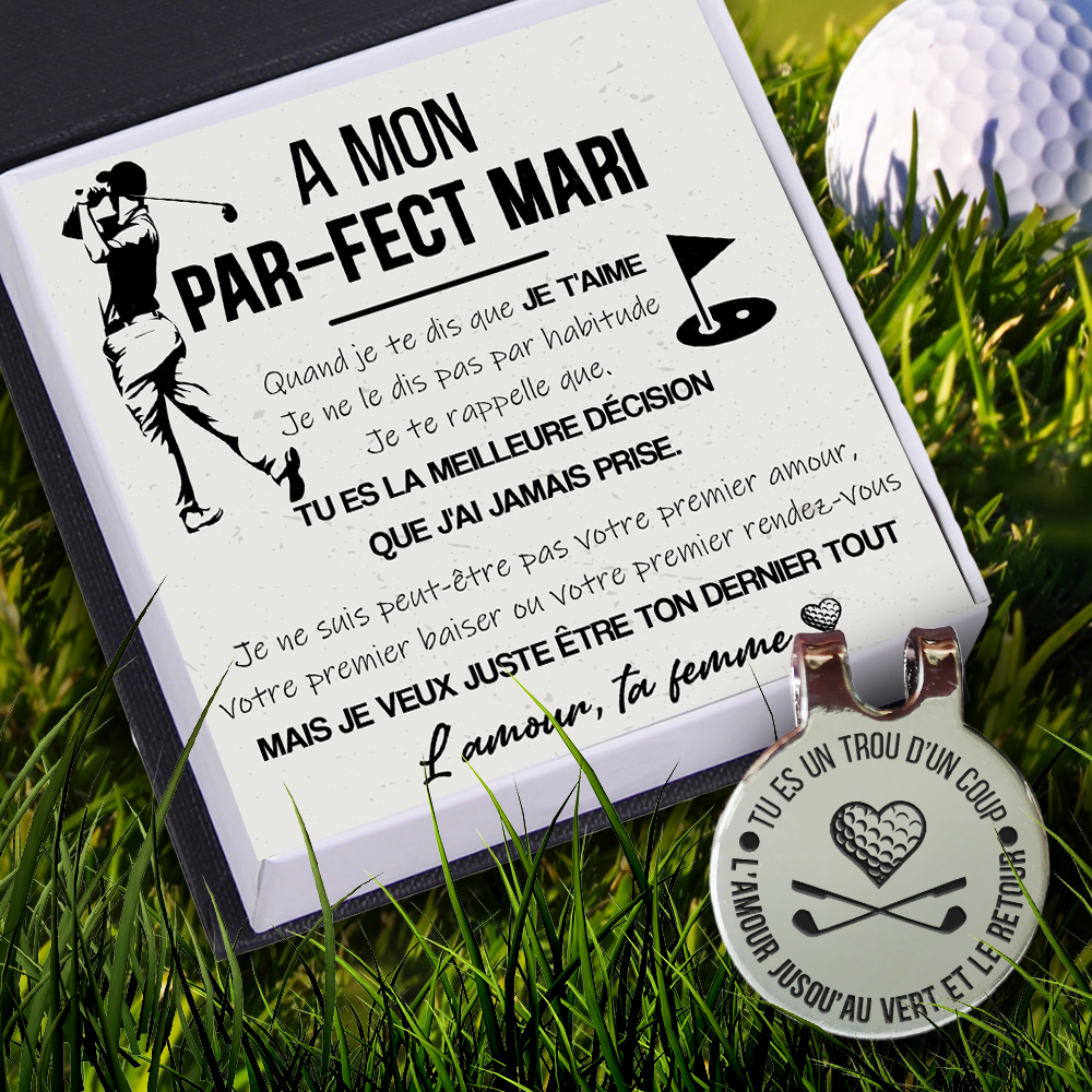 Marqueur De Golf - Golf - A Mon Par-fect Mari - Je Veux Juste Être Votre Dernier Tout - Frgata14001