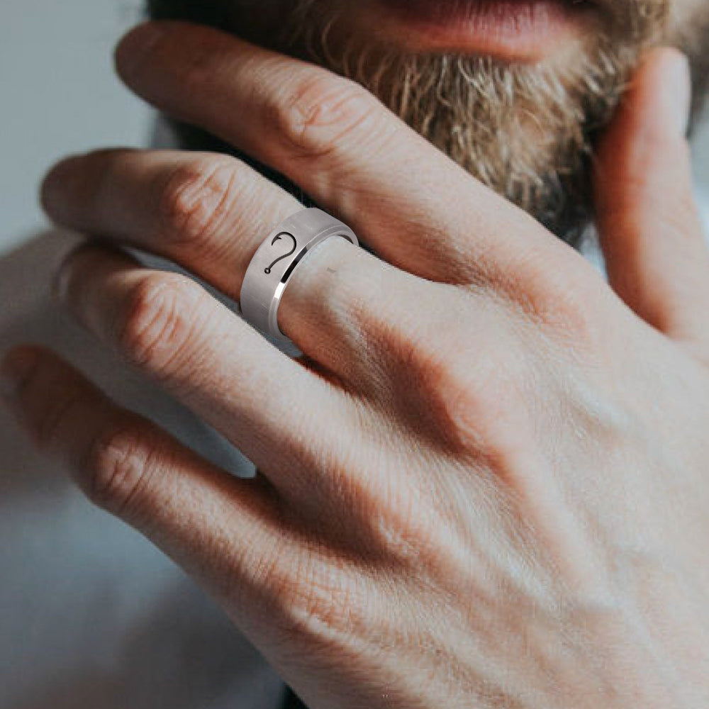 Bague Runique - Pêche - À Mon Fils - Tu Es L'affaire De La Bobine De Ma Vie - Frgri16001