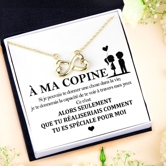 Collier Coeur À L'infini - Famille - À Ma Copine - Tu Es Spéciale Pour Moi - Frgna13003